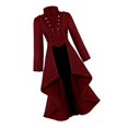 thumbnail image 4 of BELOVING Manteau Queue Gothique Steampunk pour Femmes, Veste Queue, Costume de Cosplay, Complet L, 4 of 6