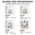 thumbnail image 4 of Halloween Throw Blanket 50" x 60" - Soft Flannel Blanket, Cozy Plush for Couch, Sofa & Bed, Fall Winter Decor, for Kids & Adults, 4 of 6