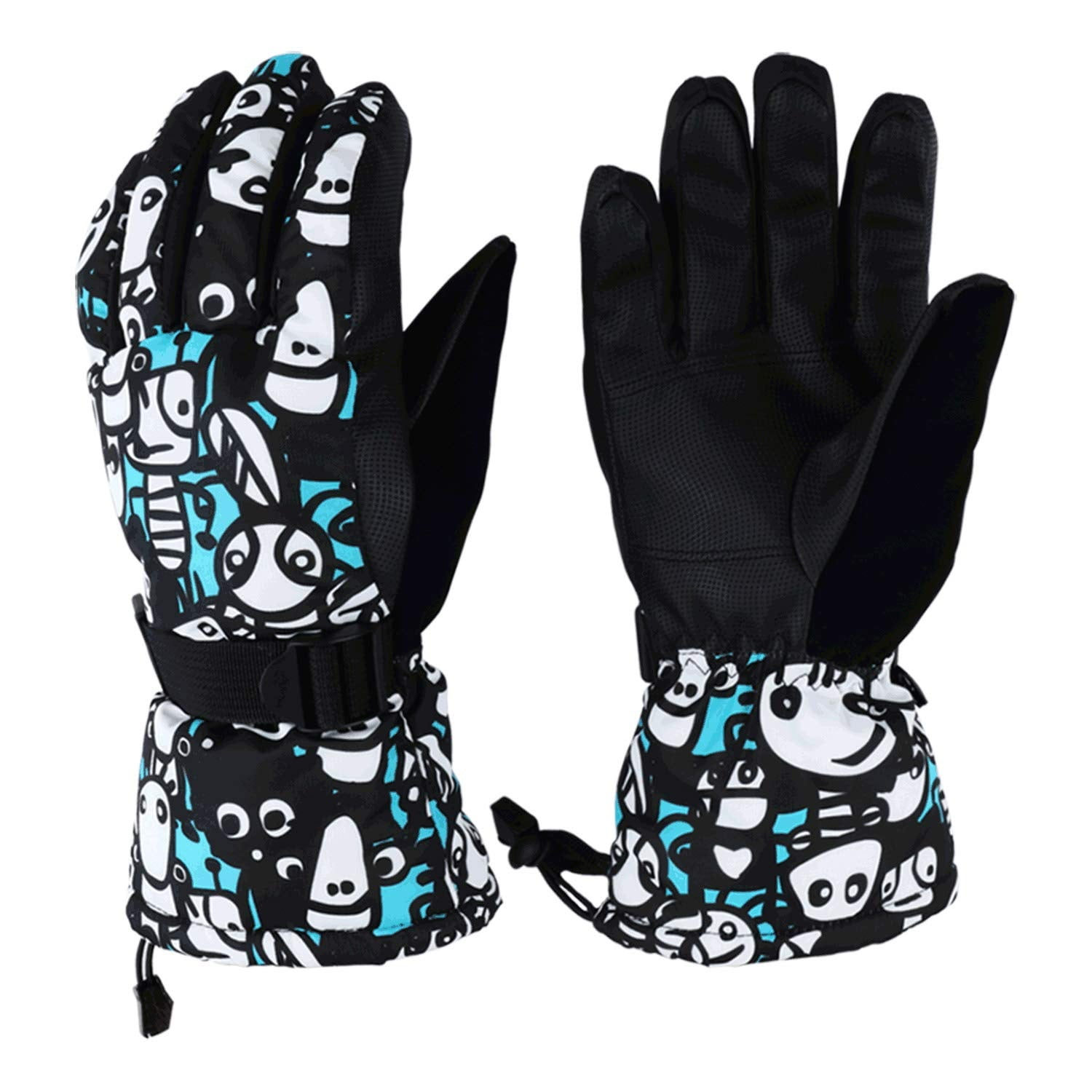 Mens Ski Gloves Cold Weather Winter Waterproof Snow Snowboard Warm