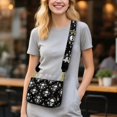 thumbnail image 2 of ZUXONGSY Skull Print Shoulder Handbag for Women Fashion Crossbody Travel Purse Lightweight Satchel with Adjustable Wide Strap for Shopping Business, 2 of 7
