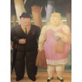 thumbnail image 3 of Divertido retrato de mujer y hombre de Fernando Botero bebiendo jugo, pósteres artísticos, pintura en lienzo, impresiones de pared, imagen para la decoración del hogar de la habitación, 3 of 5