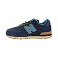 thumbnail image 4 of New Balance 574 Suede Big kids' Shoes Pigment/Cadet gc574-ti, 4 of 6