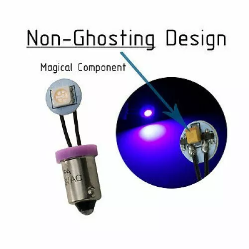 Lot De 25 LED #44 Non Polarisées (AC/DC) Blanc Chaud - Pour Flippers Et Machines à Sous Pinball