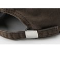 thumbnail image 3 of Washed Baseball Cap for Women Men Adjustable Baseball Hat with Short Brim for Outdoor Sport, 3 of 6