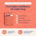 thumbnail image 2 of joni Organic Bamboo Overnight Pads with Double Wings, 34.5cm, 8ct, 2 of 8