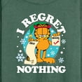 thumbnail image 3 of Garfield - I Regret Nothing - Women's Lightweight French Terry Long Sleeve Shirt, 3 of 5