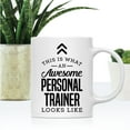 thumbnail image 2 of Koyal Wholesale Ceramic Coffee Tea Mug, This is What an Awesome Personal Trainer Looks Like, 2 of 4