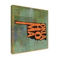 thumbnail image 2 of Trademark Fine Art 'Oklahoma' Canvas Art by Art Licensing Studio, 2 of 3