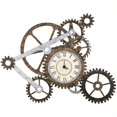 thumbnail image 1 of SEI Furniture Zion Hand Painted Wall Art with Clock, 1 of 3