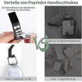 thumbnail image 4 of Pieces Hooks, Double Bath Towel Hook, Mount Compatible With Kit, Bath, , Closet, ,, 4 of 5