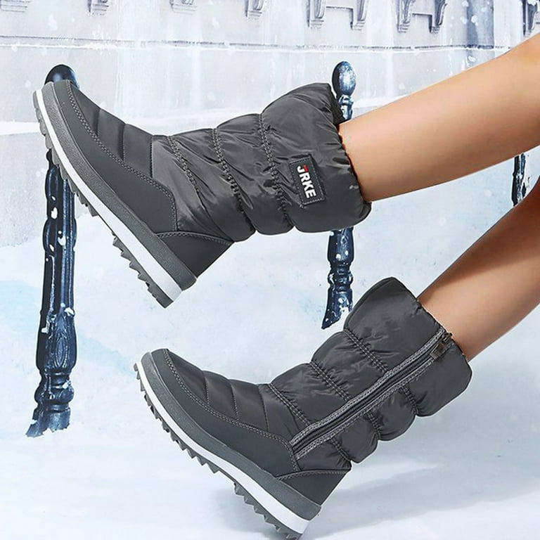 Amazon.com | Womens Waterproof Snow Boots Cyberpunk Boots