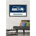 thumbnail image 2 of NFL Seattle Seahawks - Logo 21 Wall Poster, 22.375" x 34", Framed, 2 of 2