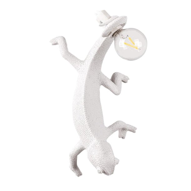Novedad, lámpara de de , lámpara decorativa, lámpara de camaleón artificial en camaleón para dormito Lámpara de luz de pared