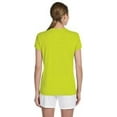 thumbnail image 3 of Gildan 42000L Ladies' Performance T-Shirt Safety Green XS, 3 of 3