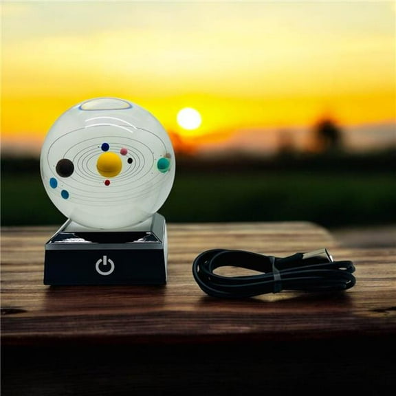 Tedco Toys 70575 3D Crystal Solar System