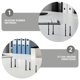 thumbnail image 5 of 24 Uds. Tornillos para ventilador con cubierta de ordenador tornillos antigolpes para PC tornillos antiruido para ordenador, 5 of 6