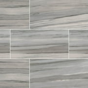 MSI Asturia Azul 12 In. X 24 In. Matte Porcelain Floor And Wall Tile