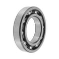 thumbnail image 1 of Unique Bargains 6218 Roulements à Billes Rainures Profondes 90x160x30mm P4 Type Ouvert Roulements Lubrifiés 1 Pce Roue de Scooter Planche à Roulettes Universelle Ton Argent, 1 of 6