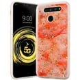 thumbnail image 2 of GSA Gold Flake Marble Candy Case for LG V50 ThinQ - Coral, 2 of 4