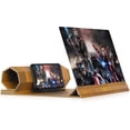 thumbnail image 1 of 12" Screen Magnifier for Smartphone–Mobile Phone 3D Magnifier Projector Screen for Movies, Videos, and Gaming–Foldable Phone Stand with Screen Amplifier–Compatible with All Smartphones, 1 of 5