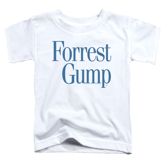 Forrest Gump Little Boys' Logo Childrens T-shirt 4T White