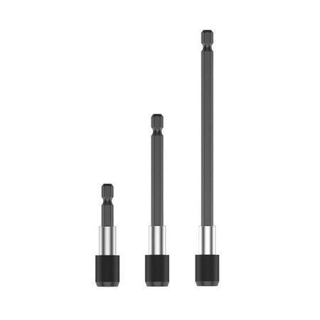 

XIEC Screwdriver Bit Holders Repairing Hex Shank Helpful Corrosion Resistance Drill Bit Extension Rods