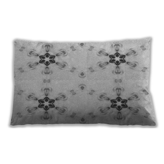 Ahgly Company Indoor Rectangular Contemporary Lumbar Throw Pillow, 13 inch by 19 inch