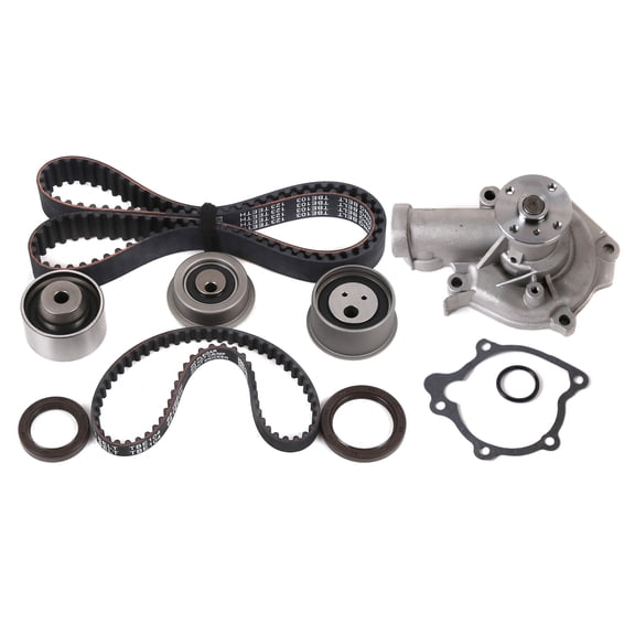MOCA AUTOPARTS Timing Belt Kit Water Pump Fit for 2000-2005 Mitsubishi Eclipse 2.4L & 1999-2003 Mitsubishi Galant Eng. Code 4G64