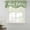 Green, variant on Happy Birthday Tie Up Valance Curtains for Windows, Kitchen Curtains Window Treatments, Navy Blue Modern Abstract Art Short Window Shades Valances for Bedroom Bathroom Cafe 54"x18"