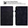 thumbnail image 5 of GSFY Case for Galaxy Tab S6 Lite 10.4 inch 2024/2022/2020, PU Leather Wallet Stand Protective Smart Shell with Pen Holder Auto Sleep Wake for Samsung Galaxy S6 Lite Tablet, Black Blocks, 5 of 8
