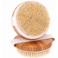 thumbnail image 1 of xianlin-Mespirit Bath Body Brush For Shower Silicone Back Scrubber, Handle Body Washer, Exfoliating Texture Scrubbing Pad, 1 of 4