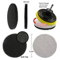 thumbnail image 4 of 5Pcs Cleaning Cloth Scrub Pad Industrial Scouring Pads Nylon Polishing Pad 4Inch, 4 of 9