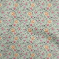 thumbnail image 1 of oneOone Rayon Dusty Green Fabric Floral Fabric For Sewing Printed Craft Fabric By The Yard 56 Inch Wide, 1 of 5