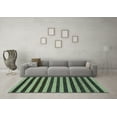 thumbnail image 3 of Ahgly Company Indoor Rectangle Abstract Light Blue Modern Area Rugs, 7' x 9', 3 of 4