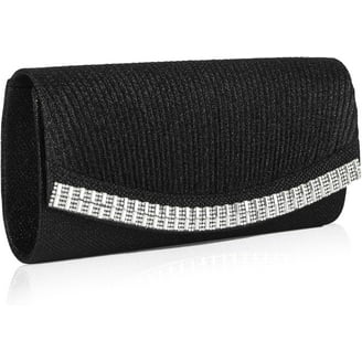 GXFCAI Vrouwen Strass Avond Handtassen, Glitter Envelop Party Purse Dinner Bag, Bruiloft Clutch Schouder Handtas Diner Accessoires