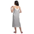 thumbnail image 2 of Moomaya Nuisette à Bretelles Spaghetti Imprimée pour Femmes Longueur Genou Tenue de Nuit, 2 of 6
