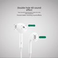 thumbnail image 2 of Aplicable a los auriculares con cable universales semi-intraaurales para juegos Oppo R11 R11S R9S Plus, 2 of 5