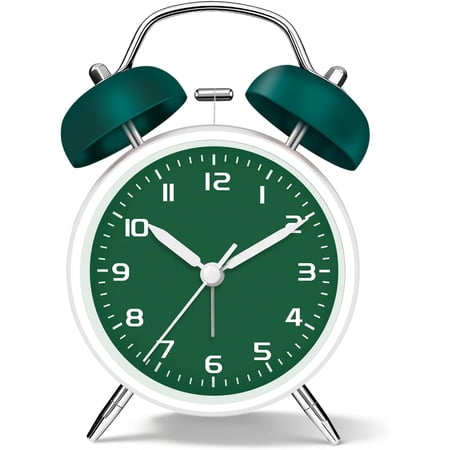 4 . 5 Loud Alarm Clock for Heavy Sleepers Adults – Metal Battery Operated Desk Clock with High photo 4 . 5 Loud Alarm Clock for Heavy Sleepers Adults – Metal Battery Operated Desk Clock with High image
