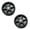 2x Wheel, variant on MaximalPower 2 PC Replacement Brush Wheel for Vacuum Cleaner Floor Brush Swivel 12" (300mm) Tool