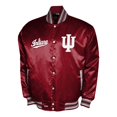 thumbnail image 2 of Men's Franchise Club Crimson Indiana Hoosiers Satin Full-Snap Jacket, 2 of 3