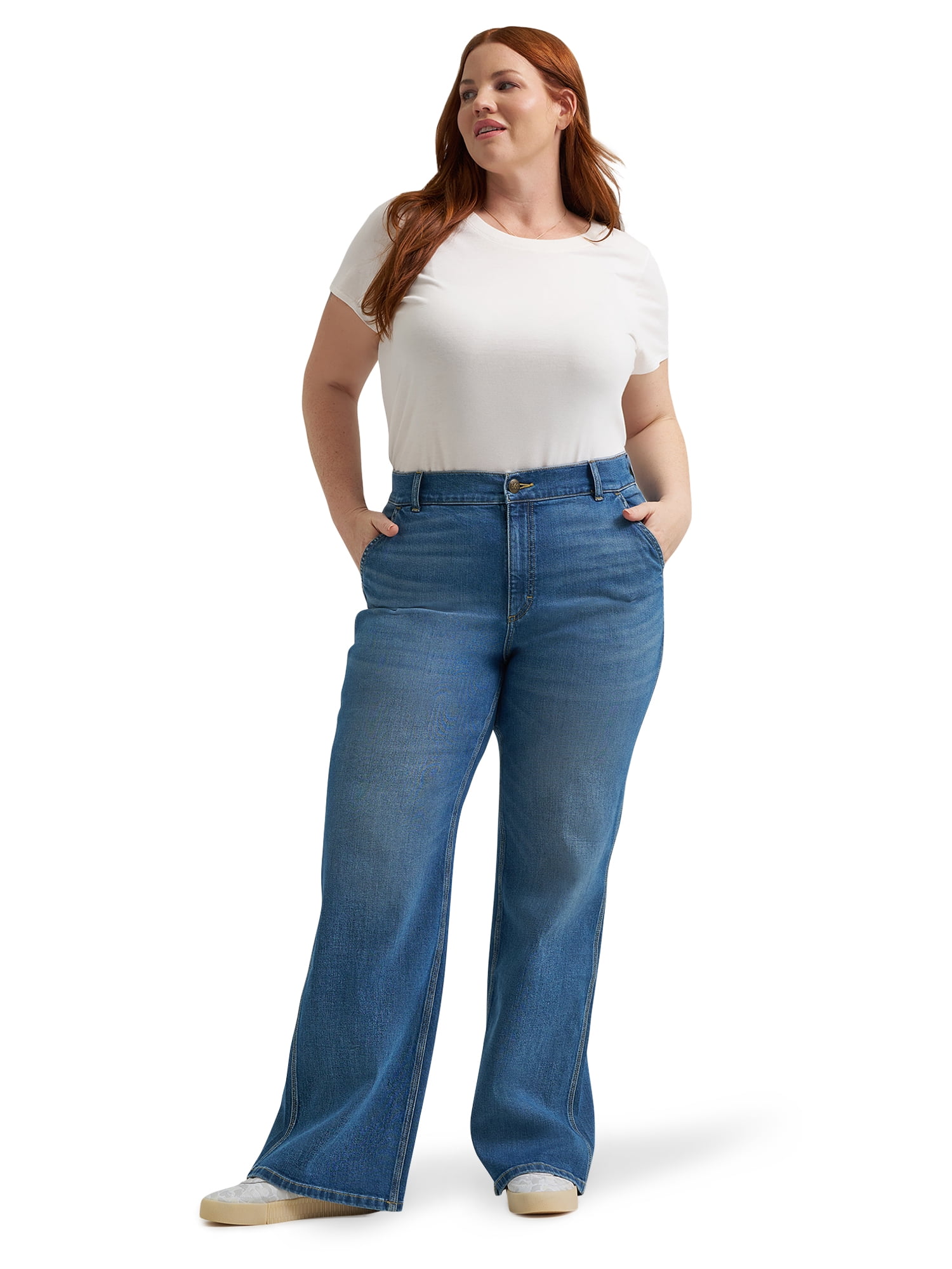 Lee® Women's Plus Legendary A-line Denim Jeans