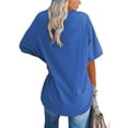 thumbnail image 5 of Womens Oversized T Shirts Loose Fit Crewneck Short Sleeve Tee Summer Tops for Women, 5 of 5