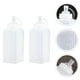 thumbnail image 4 of 2pcs Forma cuadrada Squeeze Bottles Ensalada Ensalada Botellas para el hogar (blanco), 4 of 6