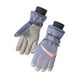 thumbnail image 4 of Guantes de trabajo de invierno, guantes de nieve para hombres y mujeres, guantes cálidos de invierno con pantalla táctil, guantes de esquí para pesca, gris y azul, 4 of 8