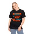 thumbnail image 3 of DJH Apparel | Miami: I LOVE MY TEAM Sports Unisex T-shirt, 3 of 6