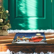 Christmas Decorations Deals! Abcnature Christmas Letter Door Mats Kitchen Mats Bedroom Living Room Interior Home Carpet Mats