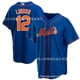 thumbnail image 1 of Metropolis 12 blue Lindor embroidered baseball uniform Jersey generation MLB baseball Jersey, 1 of 5