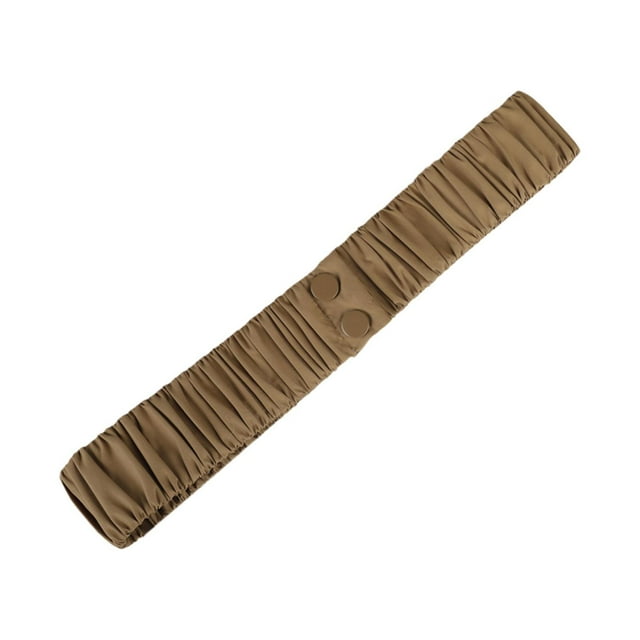 Corsé plisado arrugado, accesorios de ropa, cinturilla para mujer, chaqueta, ropa Marrón