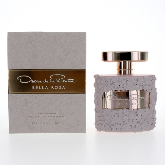 Oscar De la Renta Bella Rosa Eau De Parfum Spray, Perfume for Women, 3.4 Oz