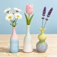 thumbnail image 7 of CoreLiving Ceramic Vase, Small Flower Vase for Home Decor, Modern Farmhouse Table Decor, Gradient Glaze Bud Vase for Kitchen and Bedroom 1 pack, 7 of 7